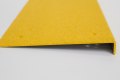 Yellow stair tread with nosing 