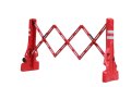 Red expandable safety barrier 