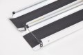 Telescopic Economy Channel Ramps 4ft (122cm long) with black grip surface