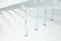 adjustable support legs of the ramps 