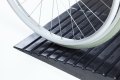 Close up of the rubber threshold ramp 