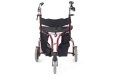 Red Tri-walker with seat and bag 
