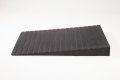 Single Rubber Threshold Ramp 74mm high and 500mm wide