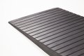Single Rubber Threshold Ramp 74mm high and 500mm wide