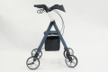 Blue rollator side view 