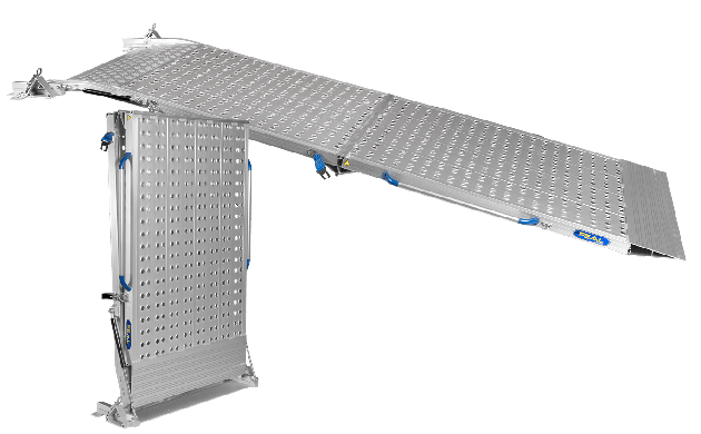 Two part folding van ramp heavy duty 
