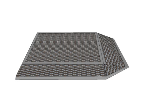 Miniramp kit with 2 sides on the right 