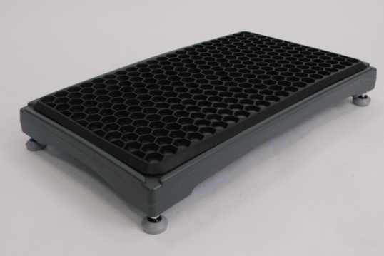 side view of step