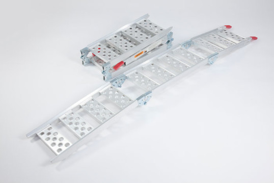 Tri-fold motorbike ramp 