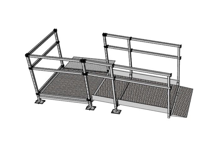 Modular Wheelchair Ramp 