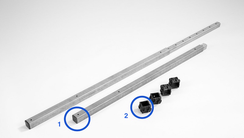 Modular Wheelchair Ramp System Stanchions