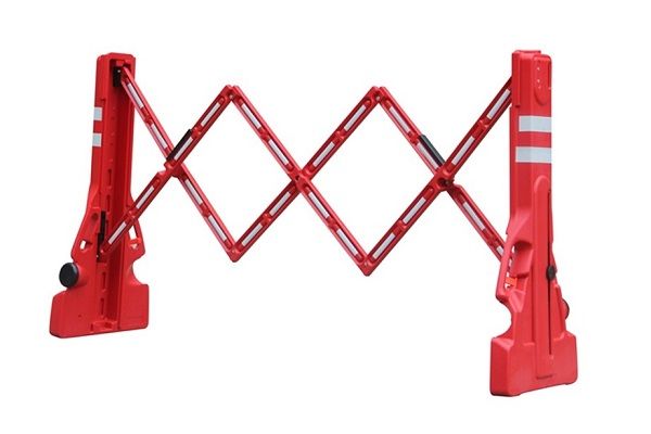 Red expandable barrier
