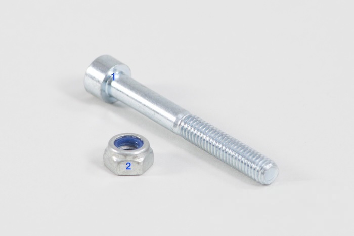 Modular ramp handrail fixings 