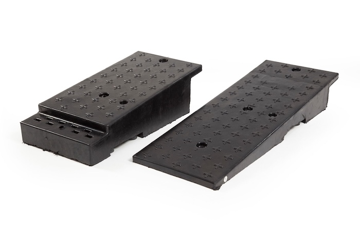 Modular container ramp 